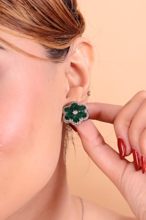 Bridal Jewelry Set for Wedding Earrings & Necklace Set Crystal - Image 5
