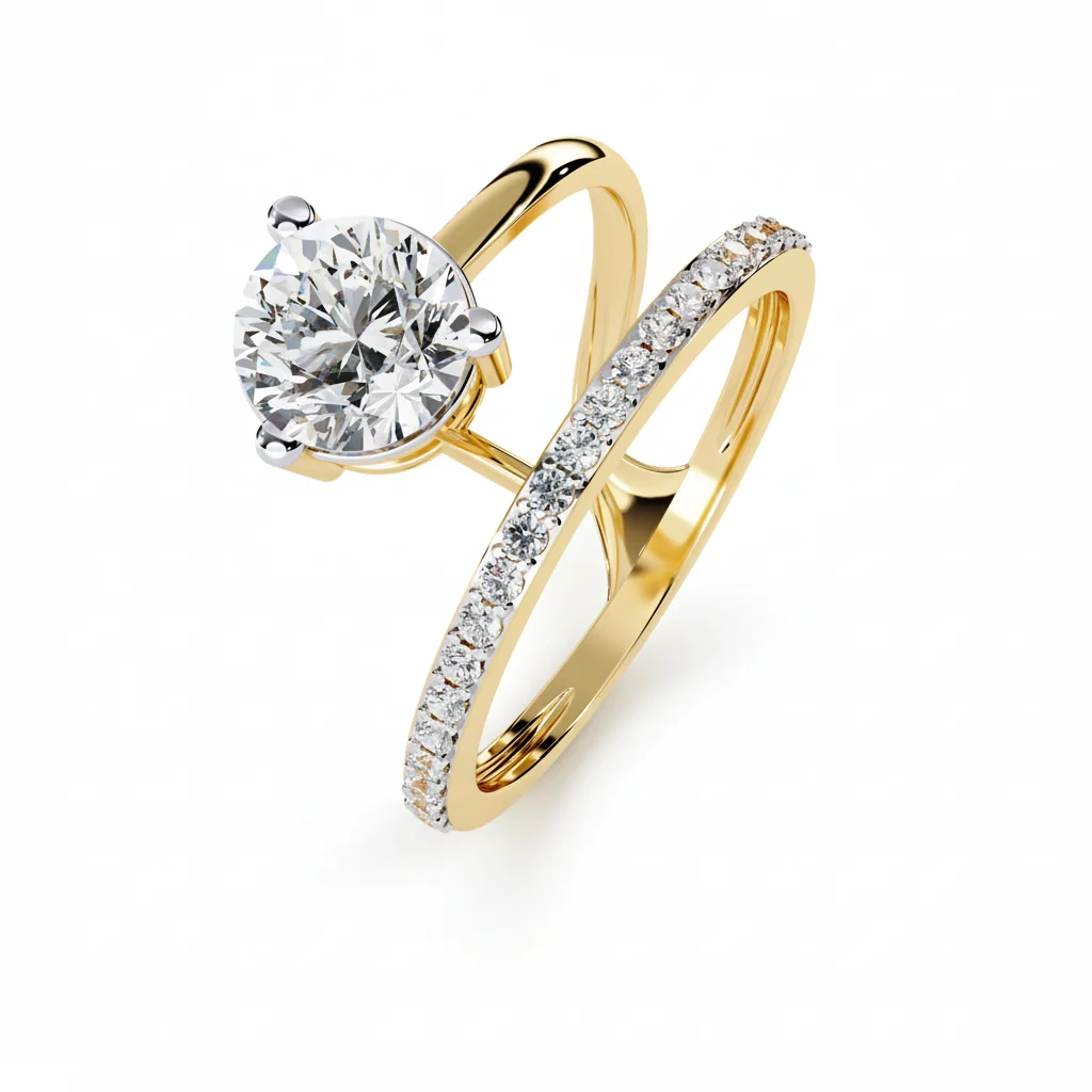 Solitaire Spectrum Ring