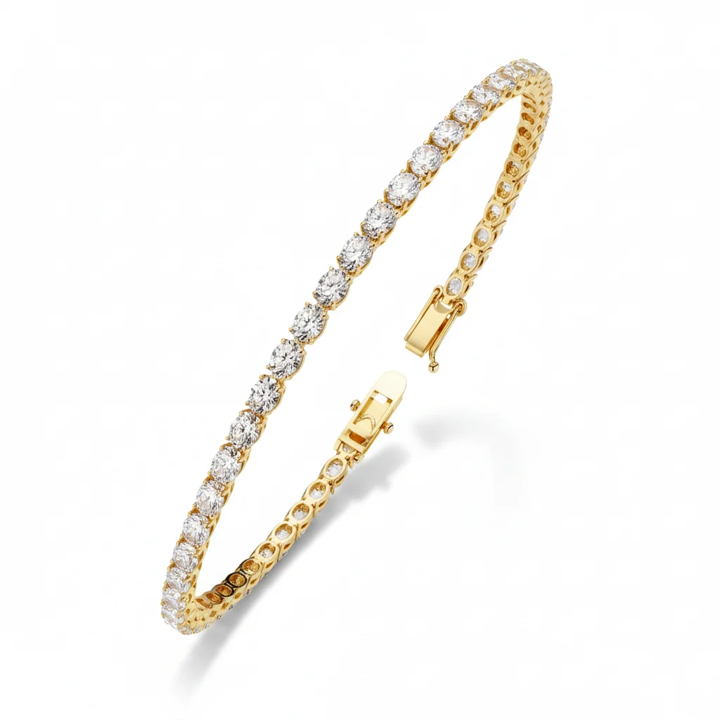 Golden Glow Chain Bracelet