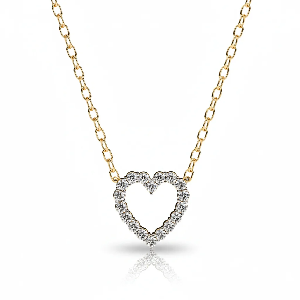 Diamond Heart Pendant