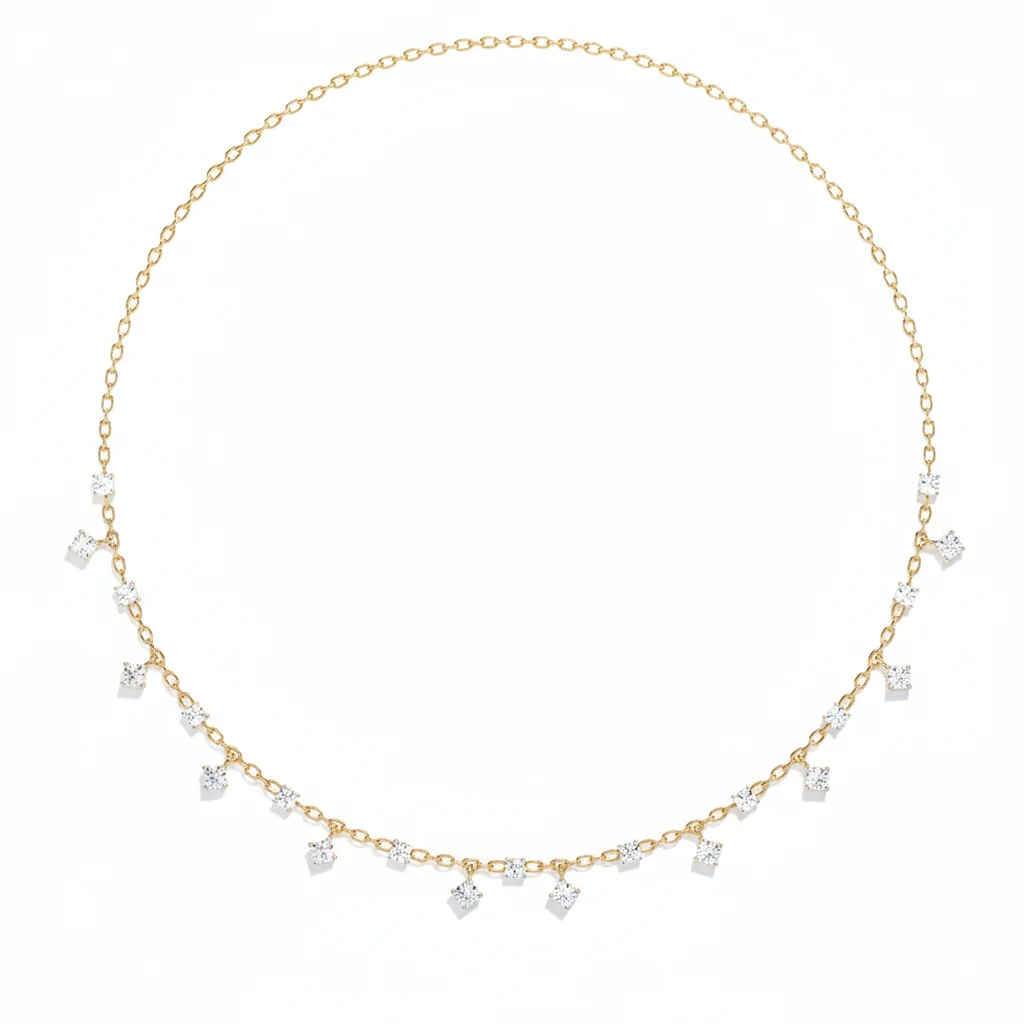 Graceful Cascade Necklace