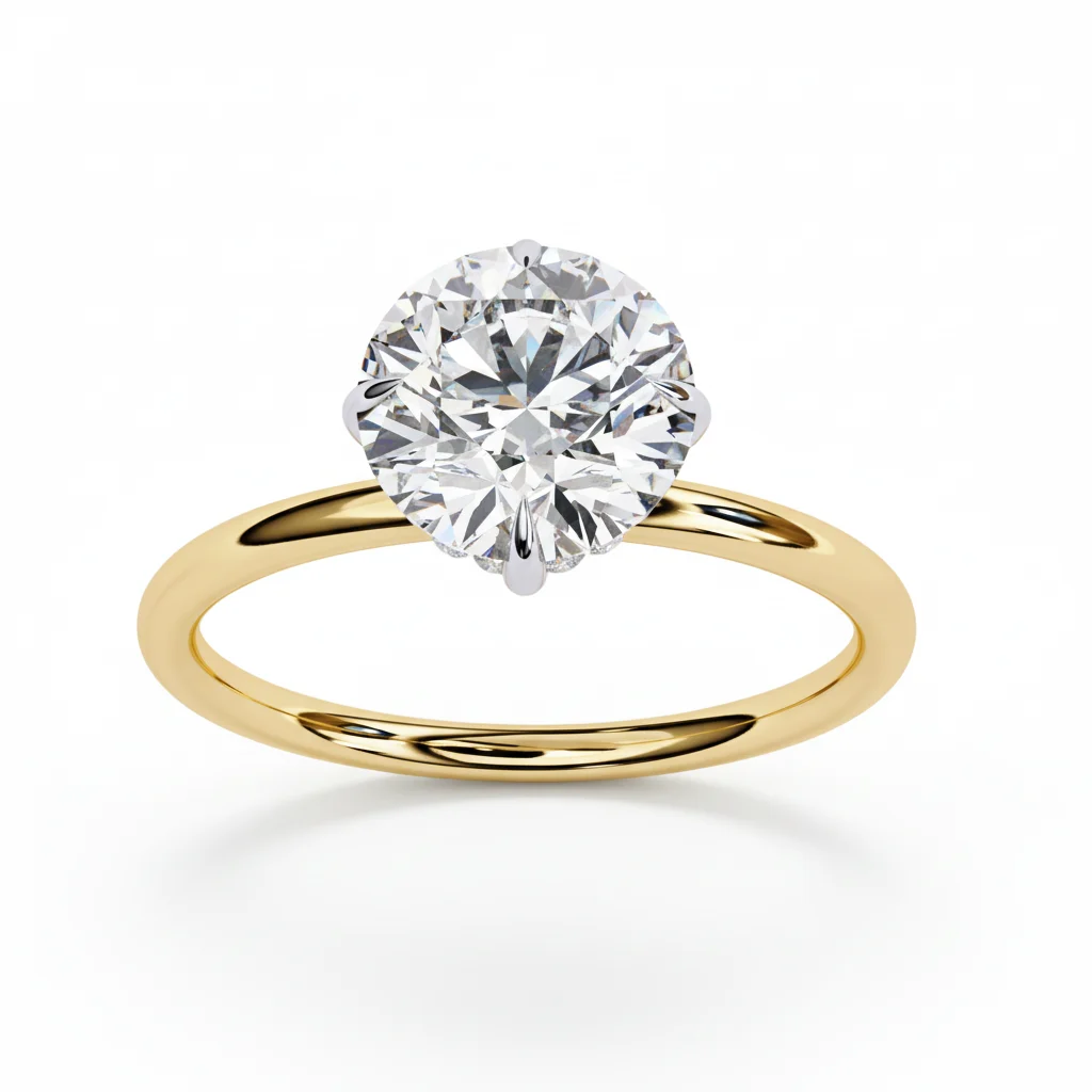 Classic Round Gold Ring