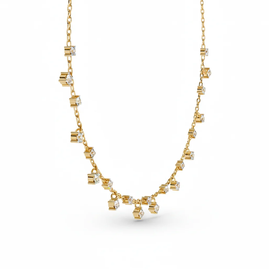 Graceful Cascade Necklace