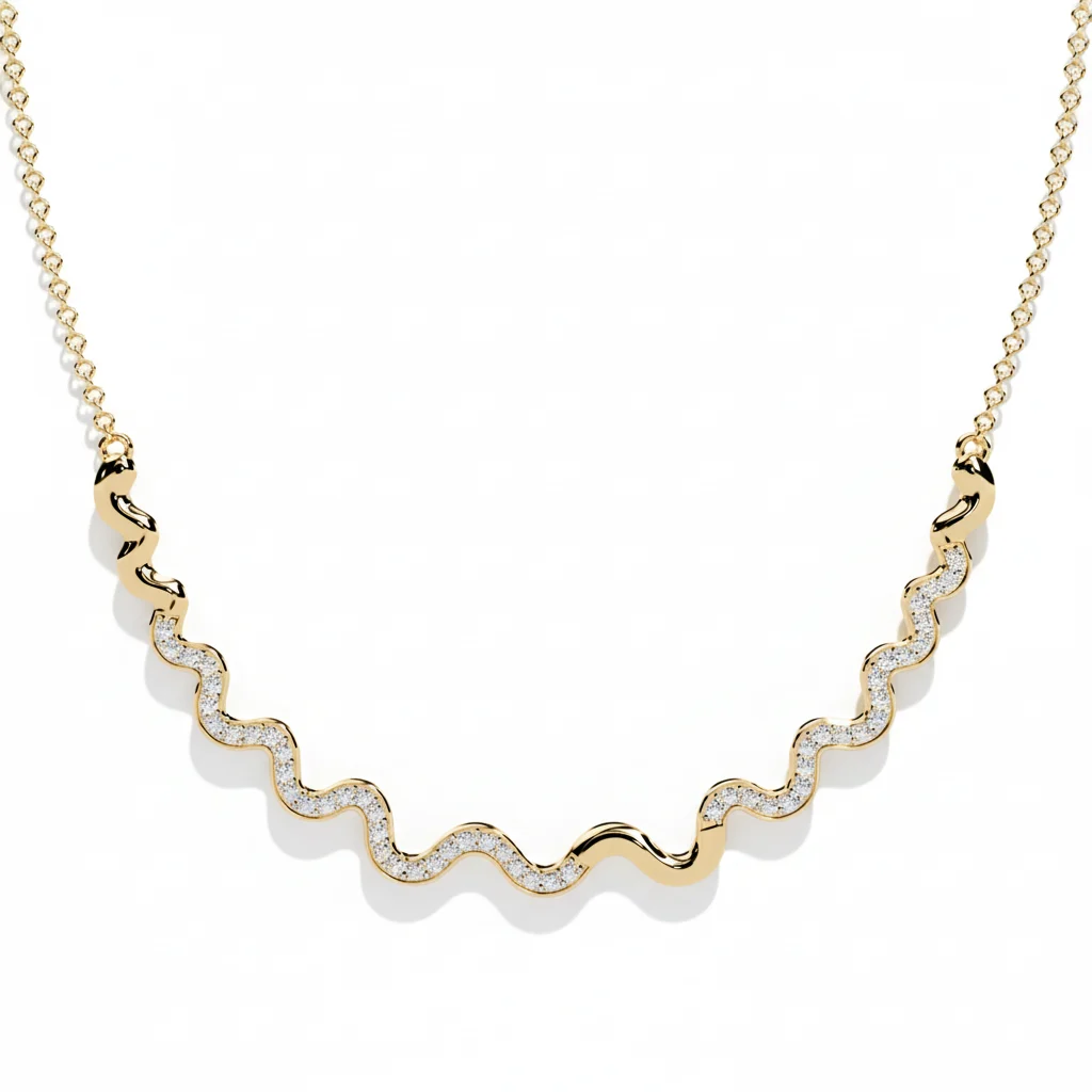 Starlight Ripple Necklace