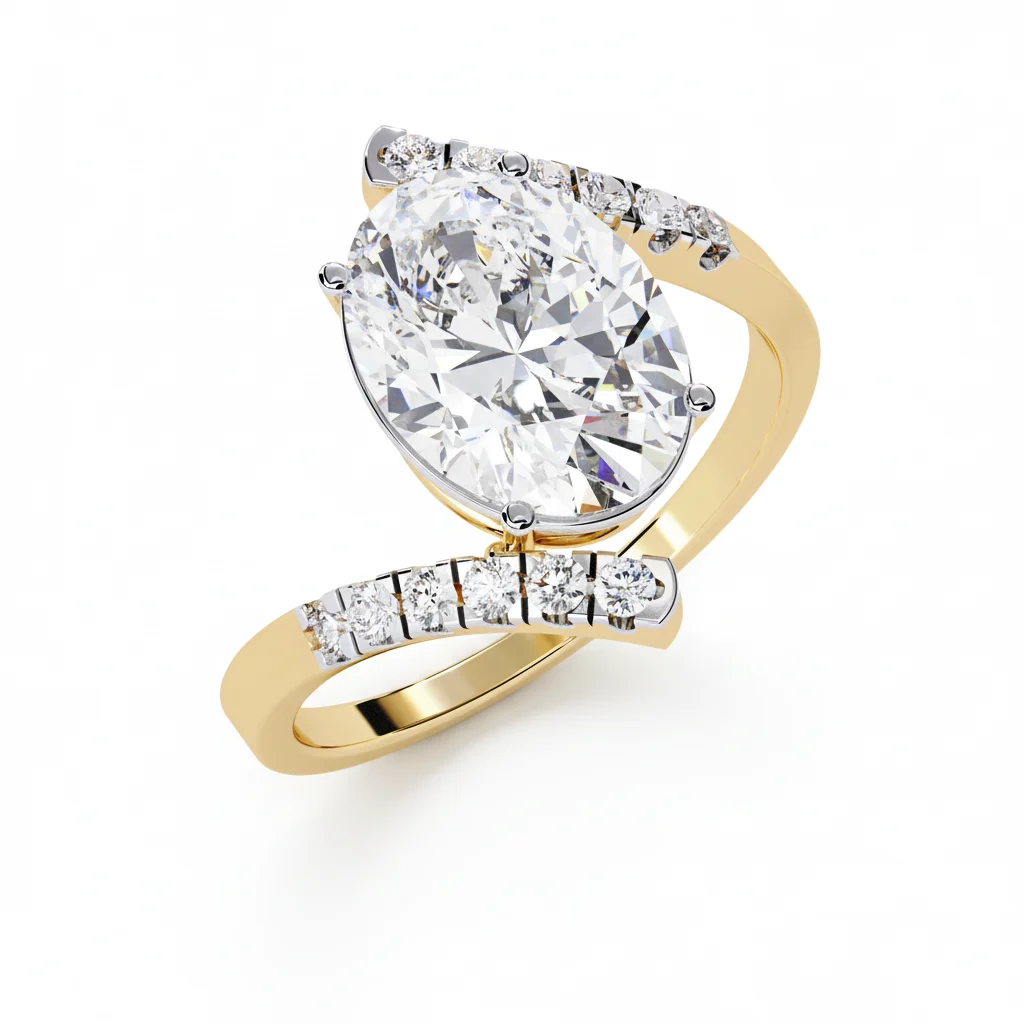 Oval Divine Diamond Ring