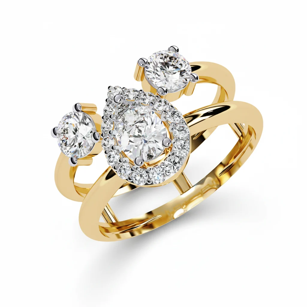 Diamond Trinity Ring